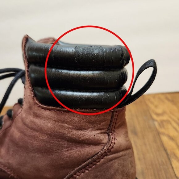 Dr. Martens Burnished Red Alexandra Heeled Boots - Picture 13 of 13